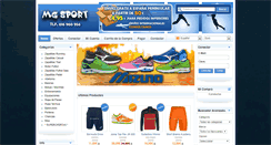 Desktop Screenshot of mgsport.es