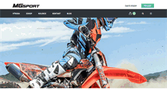 Desktop Screenshot of mgsport.cz